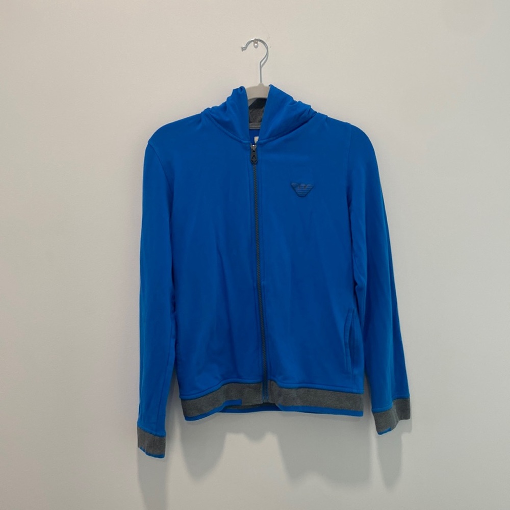 Light blue kids jacket Armani Junior Size 14